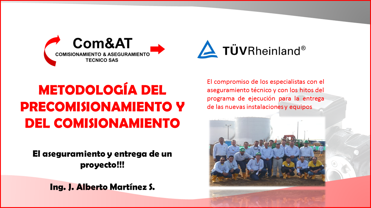 2015 10 13 Capacitación en Comisionamiento y Precomisionamiento
